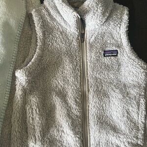 Patagonia Kids Fleece Vest - Cream